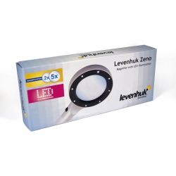 Lupa Levenhuk Zeno 400 z podświetleniem LED, 2/4x, 88/21 mm, metalowa